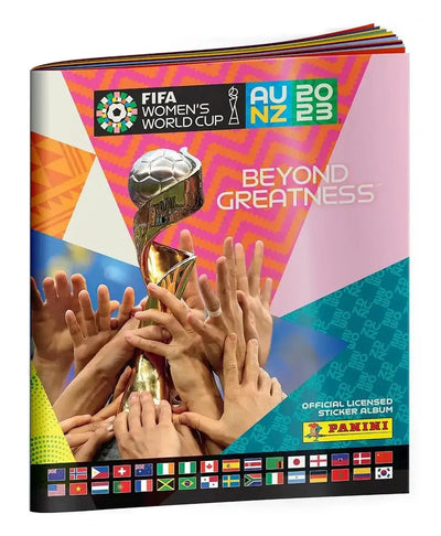 Panini FIFA 2023 Women's World Cup Sticker Album only Sticker Collection Earthlets